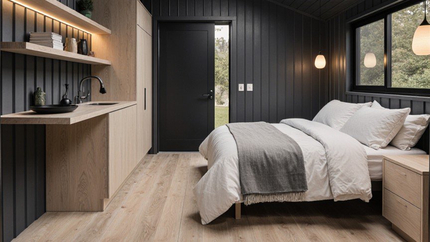 Japandi Shed – Zen Calm Meets Function interior