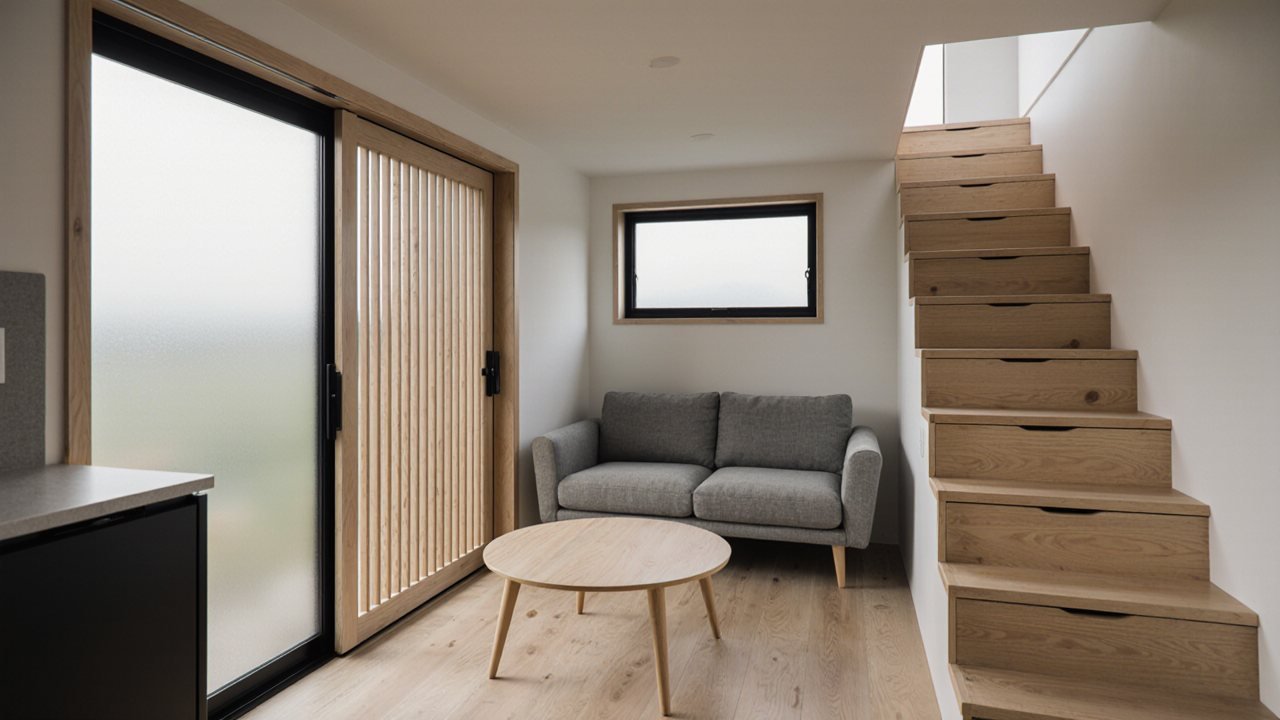 Japandi Zen Box – Calm Minimalism interior
