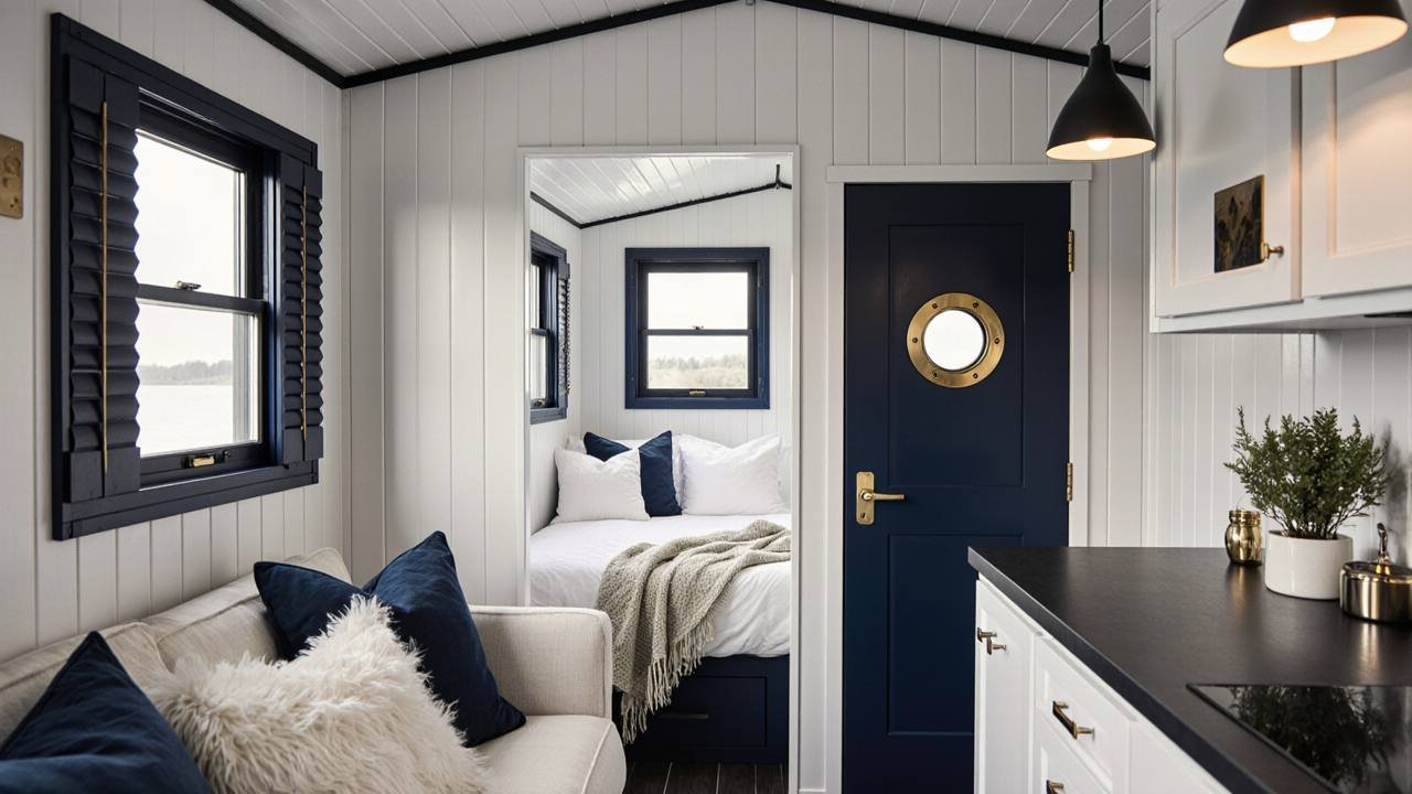 Nordic shed Cabin interior