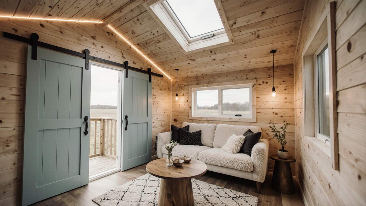 Rustic Boho Artist Retreat – Sunlit Creative Haven interior