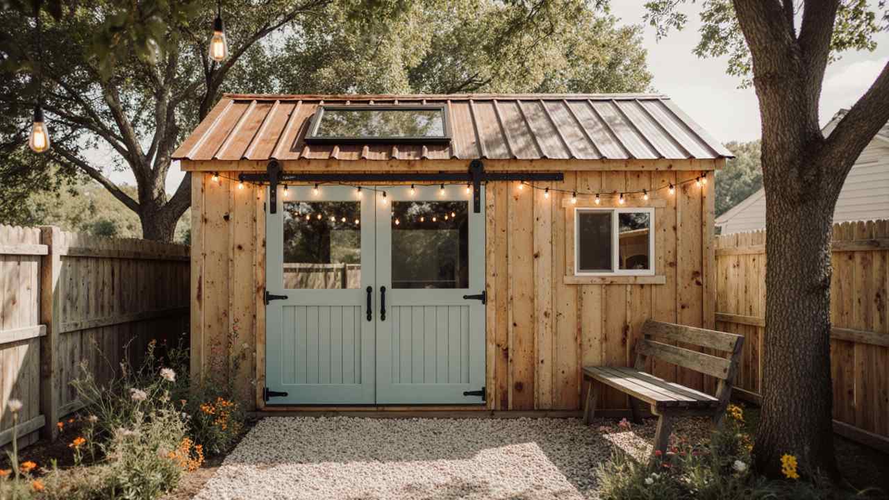 Cedar and Sage Artist Studio - Rustic Boho Retreat for Sunlit Creativity