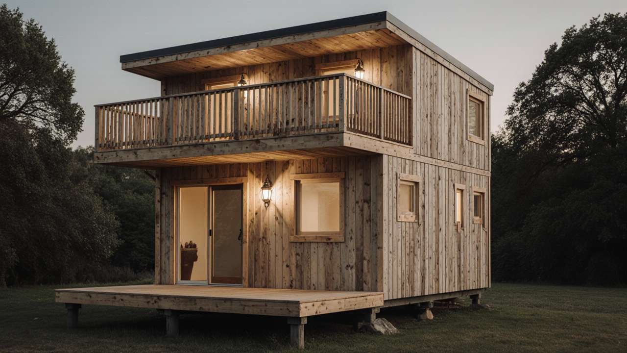Natural Cedar Warmth & Rustic Charm - Rustic Timber Box Cozy Living