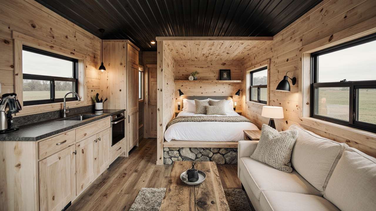 The Cedar & Stone Nest interior
