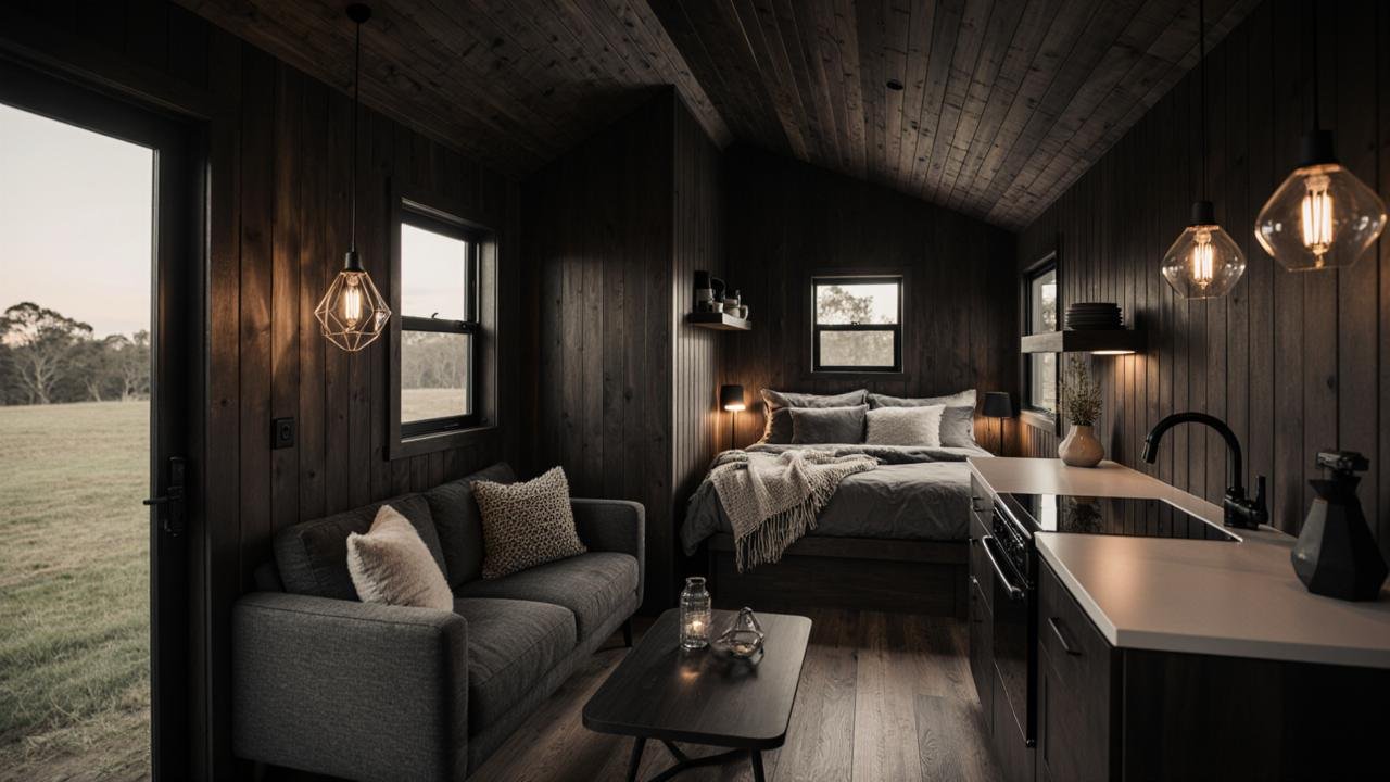 The Ironbark Retreat interior