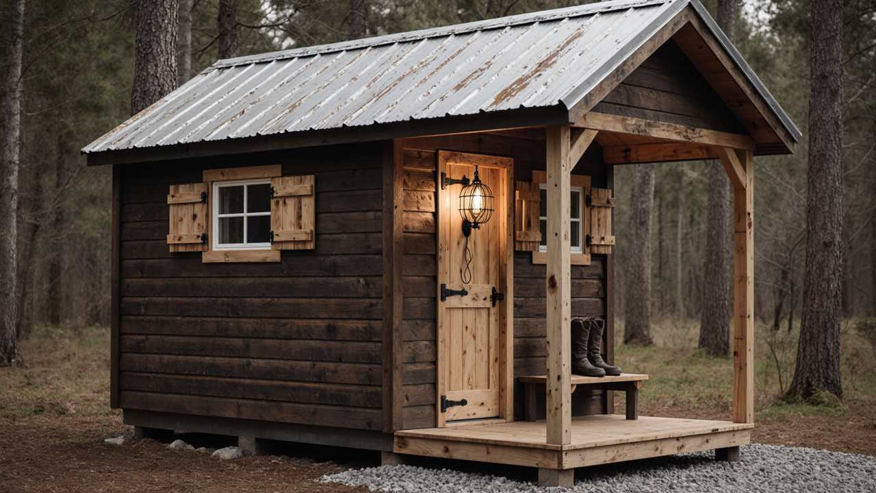 Charcoal & Steel Timberline Retreat - Hunter's Cabin