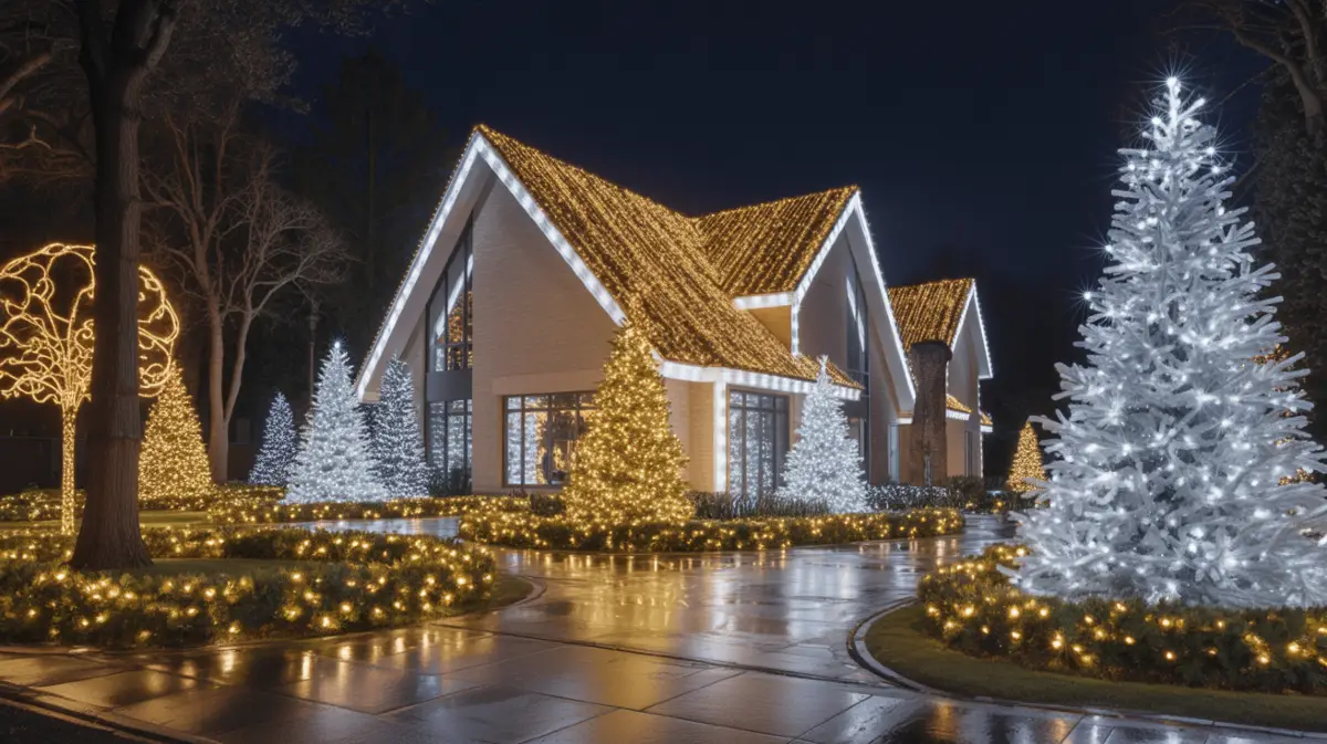 Gilded Glamour: A Metallic Masterpiece