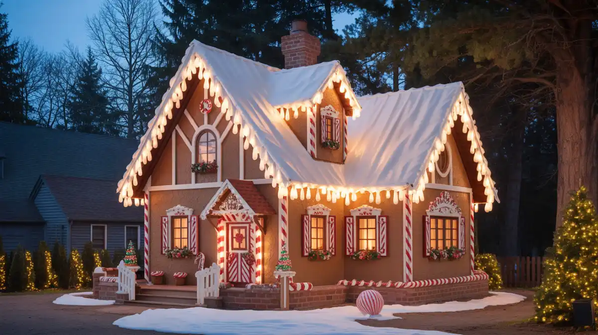 Gingerbread Delight: A Sweet Façade