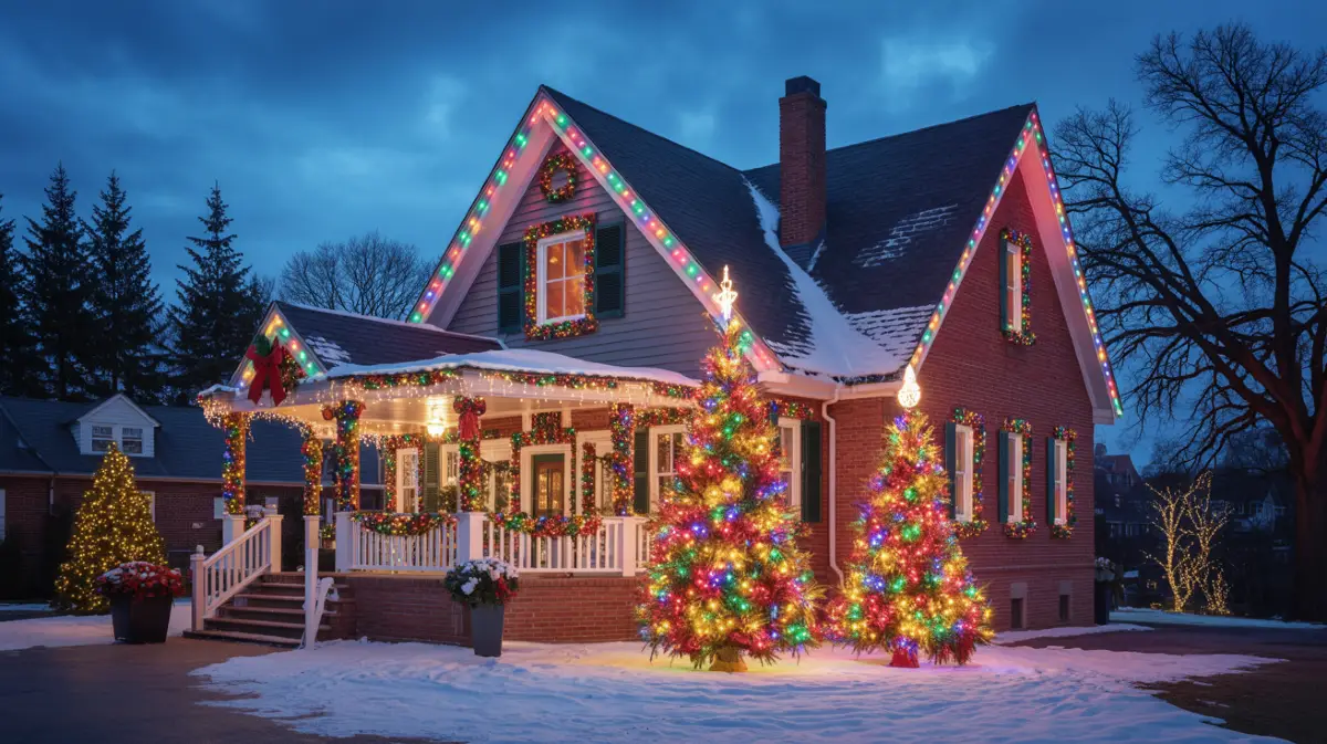 Multicolor Holiday Celebration