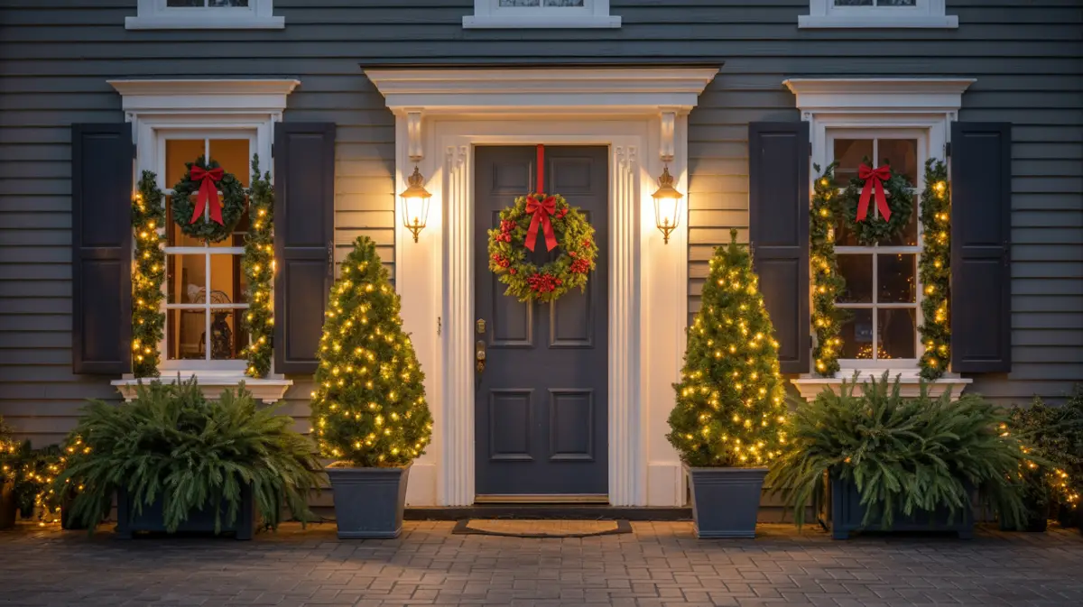 Symmetrical Greenery Glow