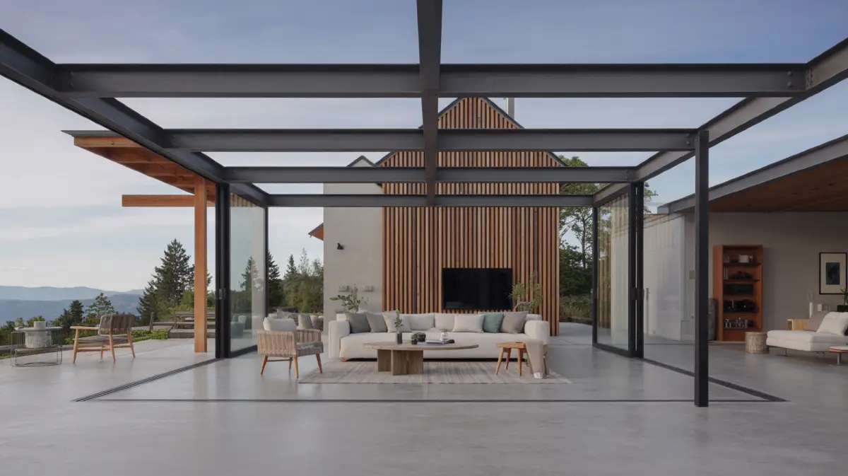 The Glass and Steel Pavilion