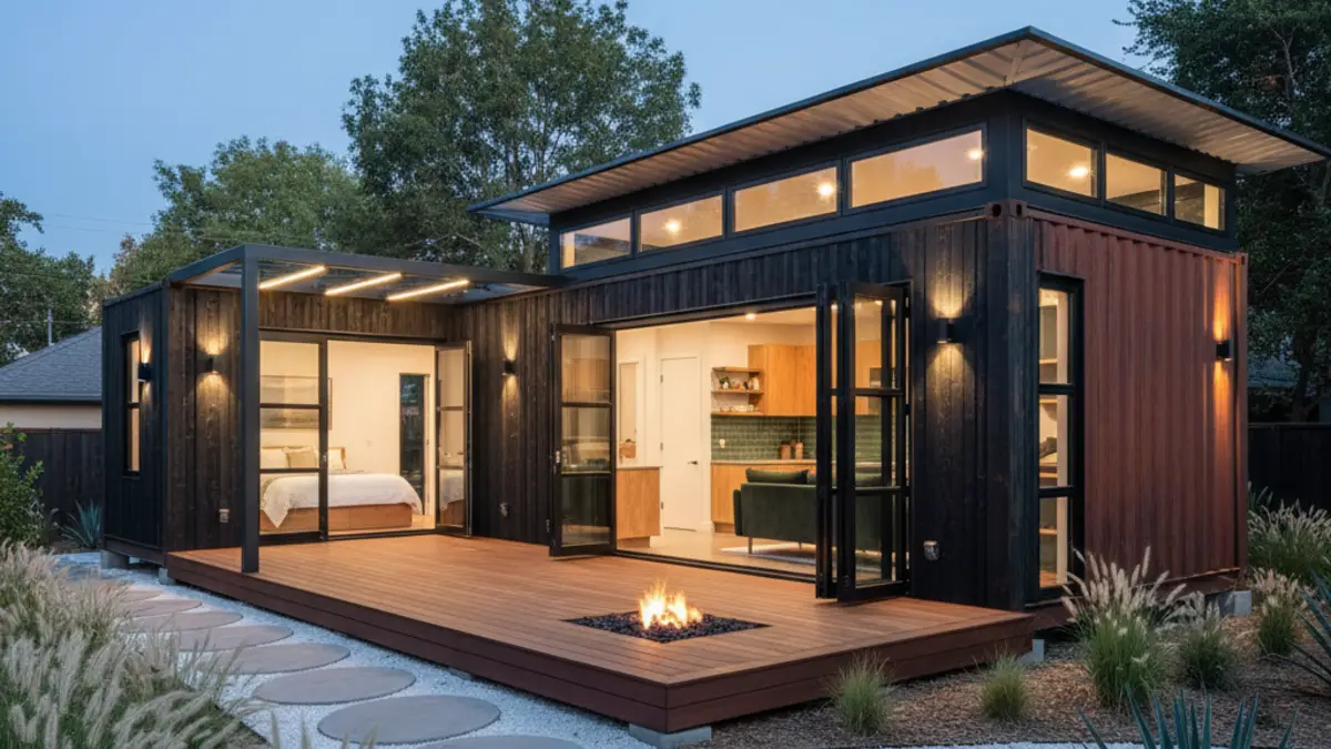 A Stylish, Multifunctional Backyard Retreat