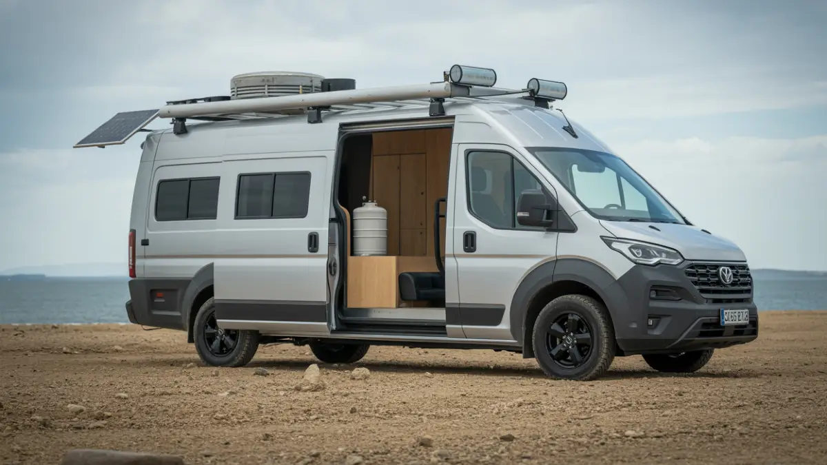 Aluminum Coastal Roamer - Self-Sufficient with Gravity Water & Adaptive Solar