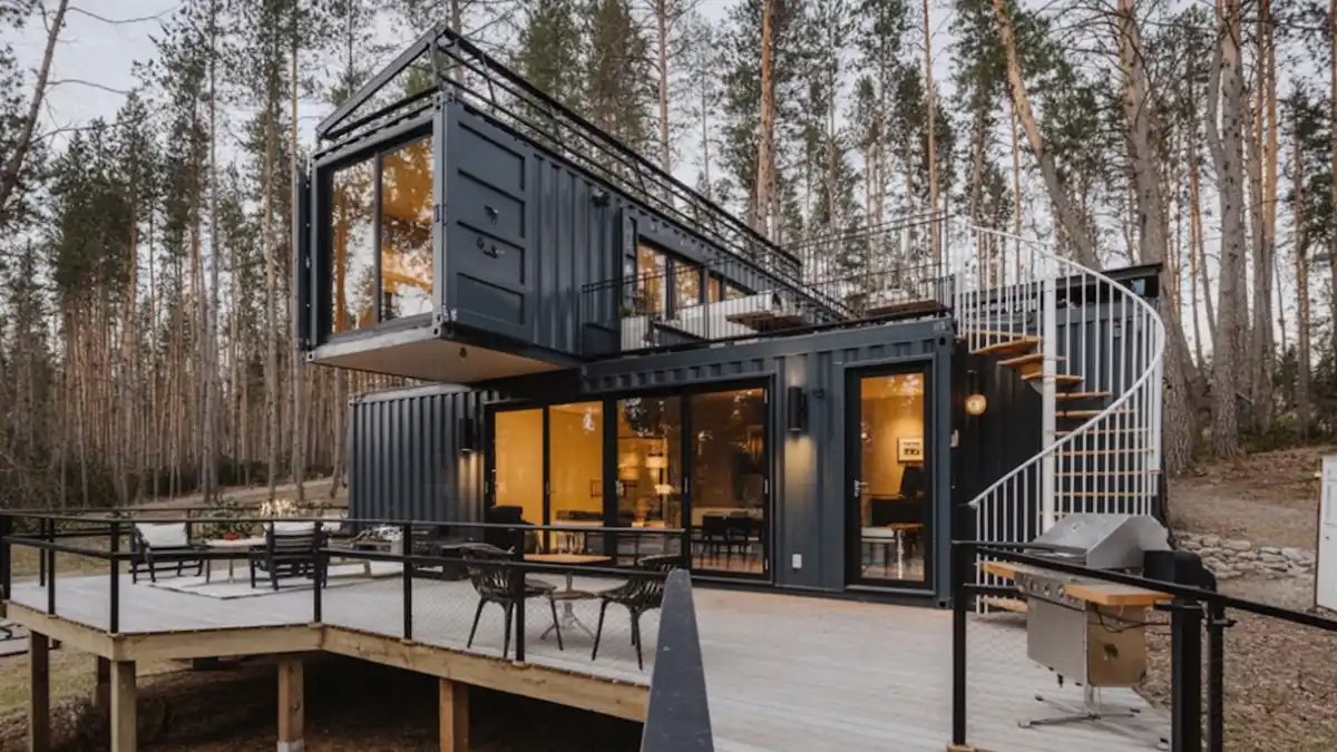 Charcoal & Pine Modern Stack - Building Up, Not Out, for Less