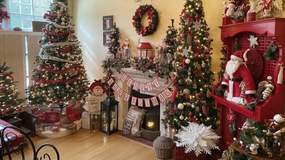 Classic 90s Christmas Wonderland - Bold, Bright, and Festively Tacky