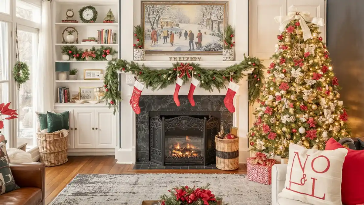 Cozy 90s Christmas Vibes – A Perfect Blend of Classic Charm and Whimsical Touches