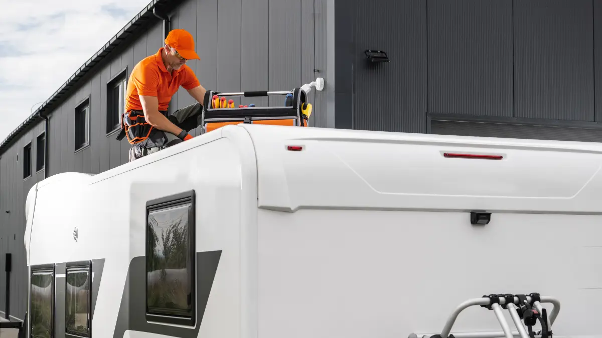  Does the plumbing system hold pressure, and are the waste tanks sealing properly?