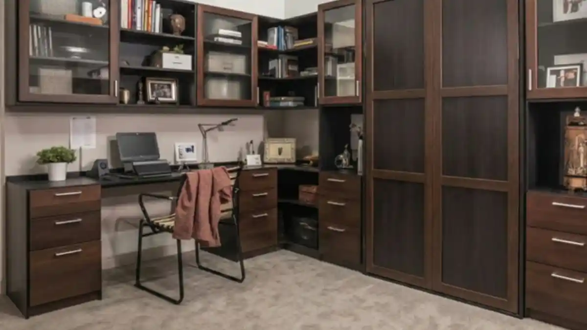 Espresso & Terracotta Executive Corner – The "9-to-5" Meets "5-to-9" Hybrid