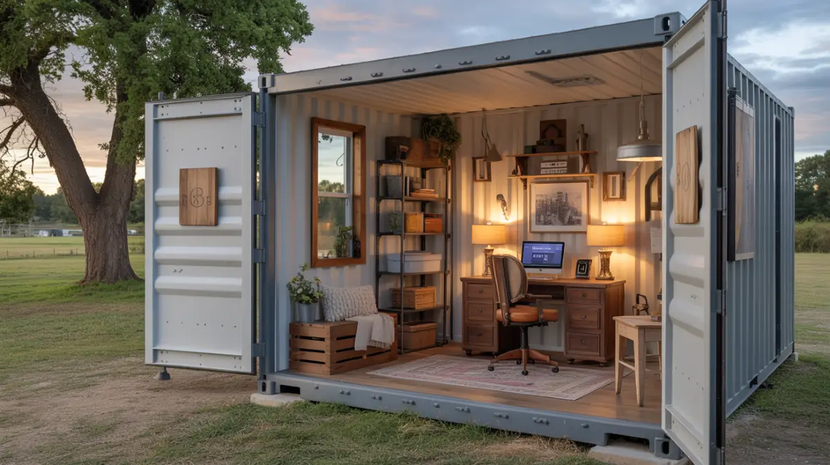 Farmhouse-Style Office