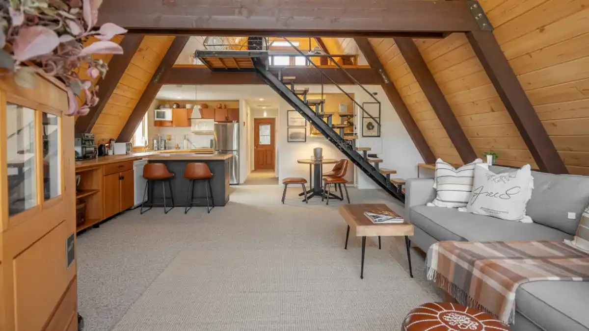 Industrial-Chic Open Concept Living - Modern Flow for Classic Structures