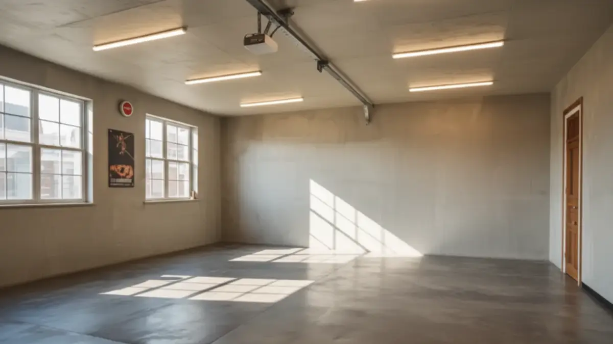 Industrial Concrete Gym