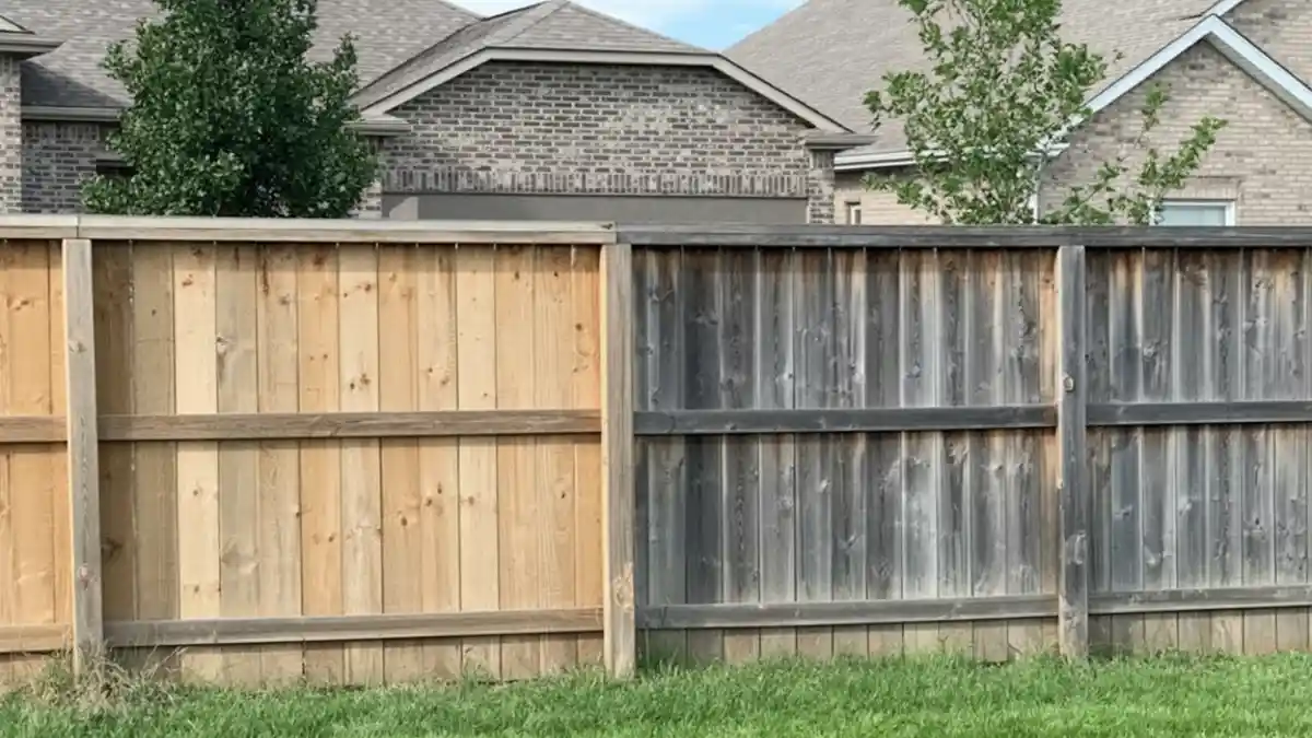 Natural Blonde Backyard Barrier – Wood Restoration Ideas Before Staining
