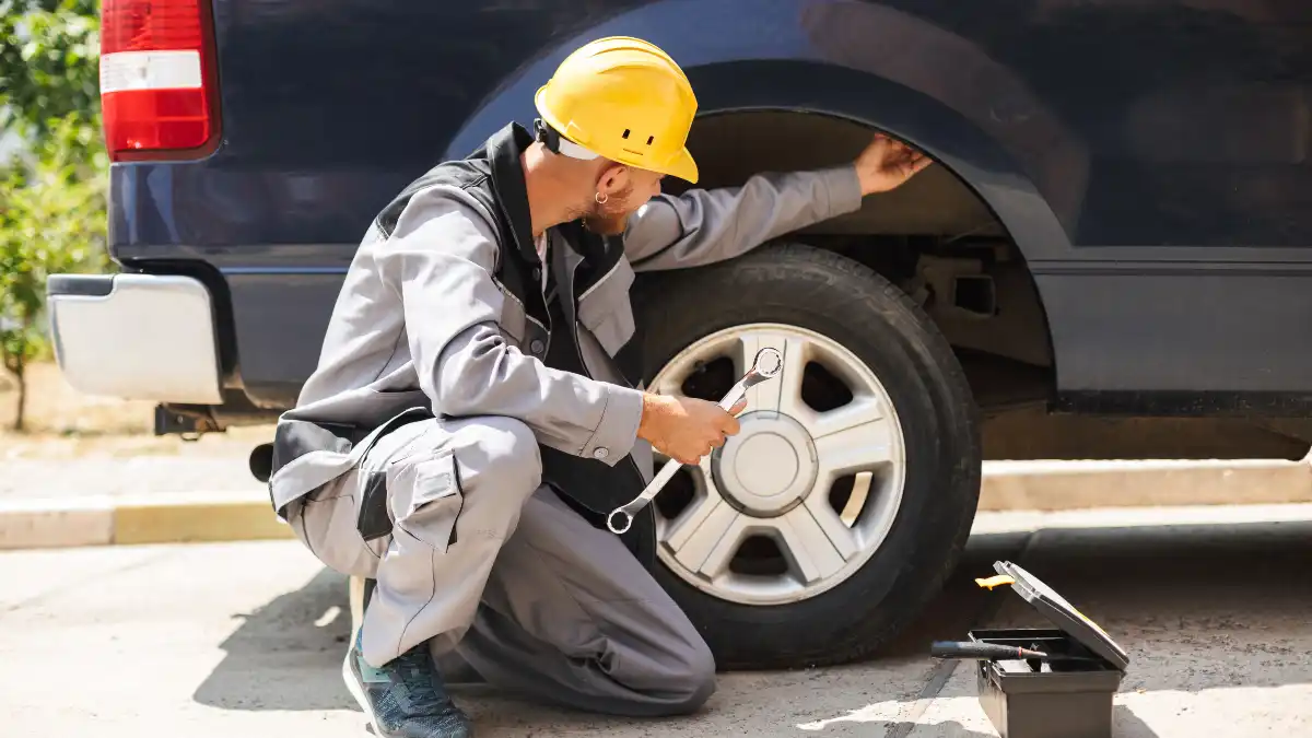 Neglecting Wheel Chocking and Blocking Under the Frame/Axles