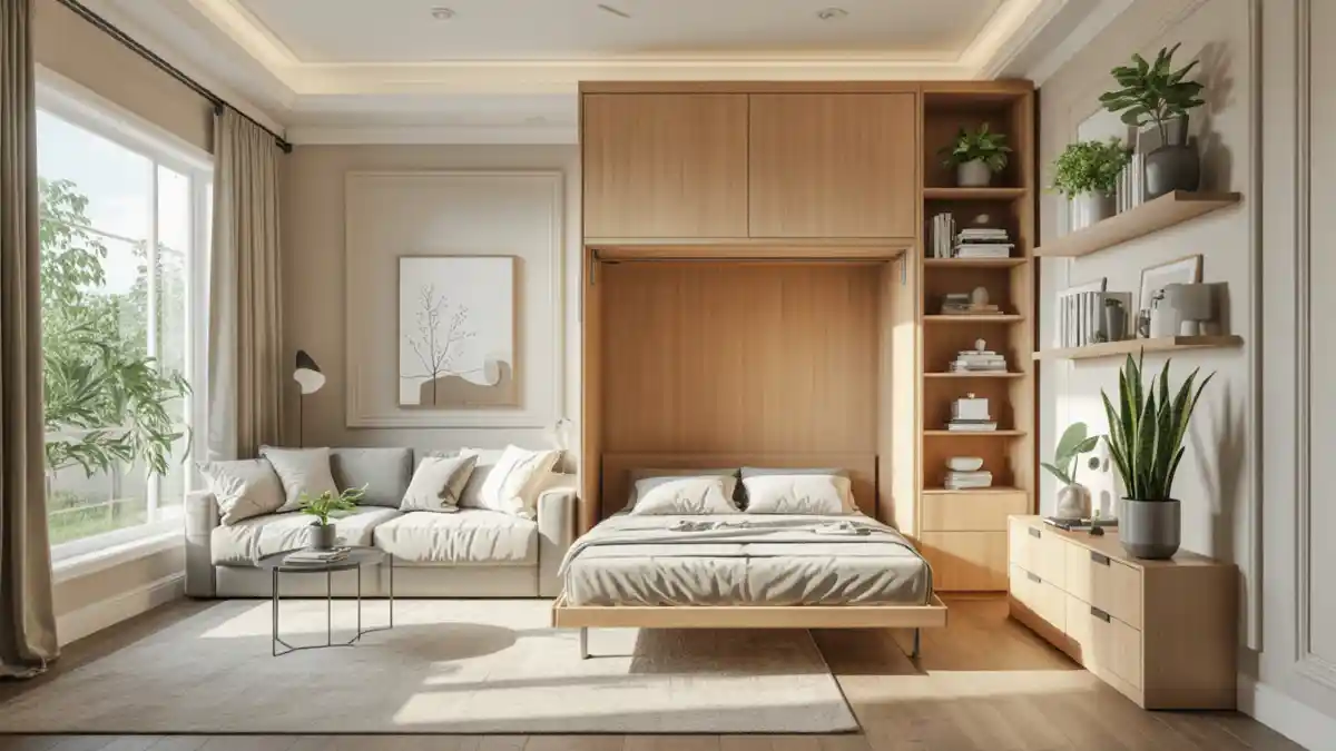 Organic Oak & Cream Sanctuary – A Masterclass in Peaceful Zoning