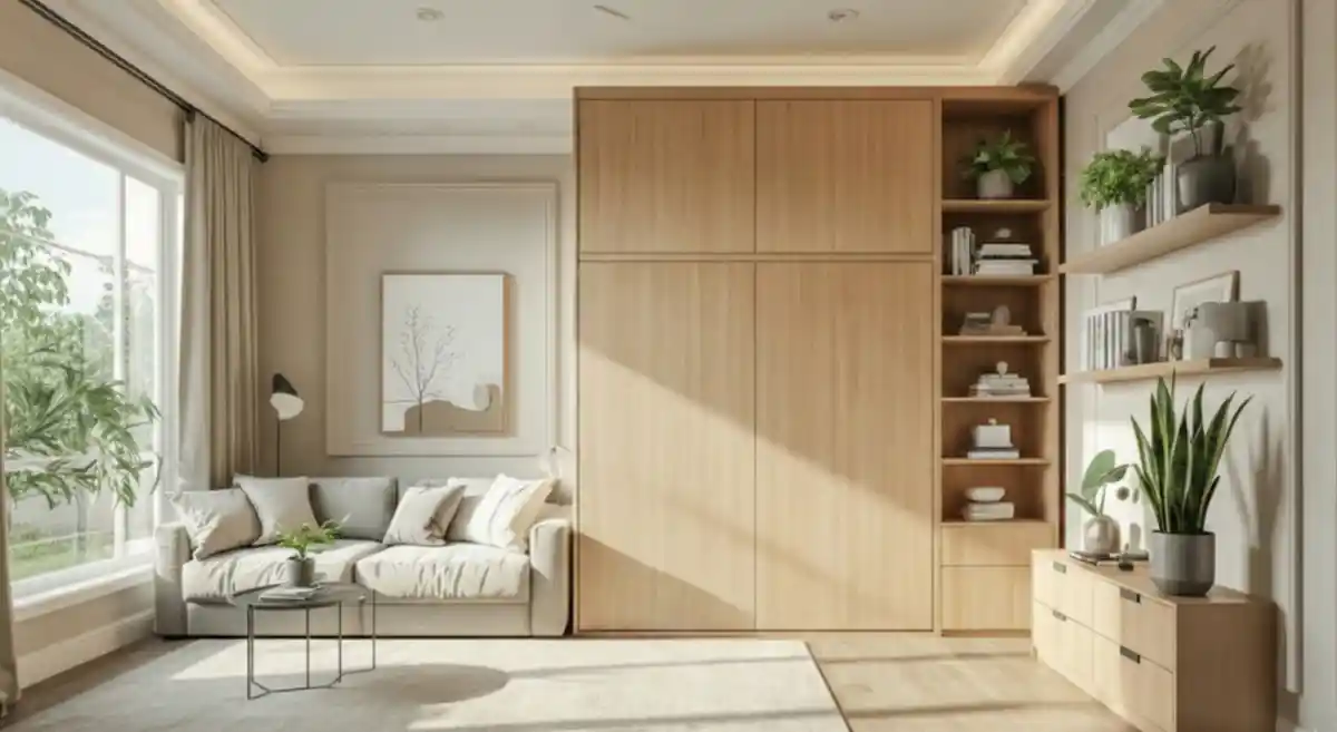 Organic Oak & Cream Sanctuary – A Masterclass in Peaceful Zoning