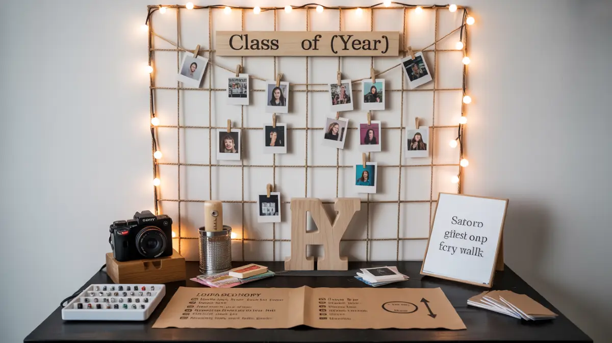Polaroid Guestbook Wall