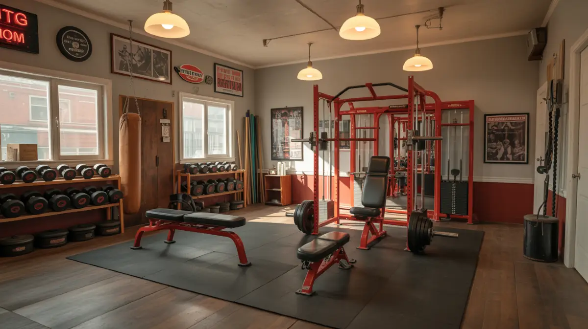 Retro Gym with Vintage Vibes