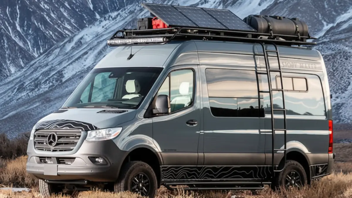 Rugged Slate Overland Rig - Solar Power for Remote Living