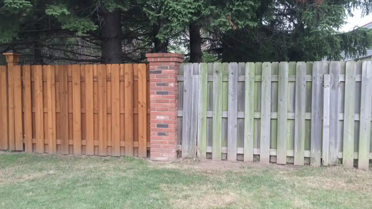 Rustic Brick & Amber Revival – Wood Restoration Ideas Before Staining