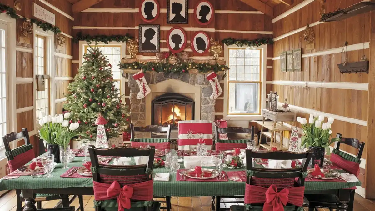Rustic Holiday Cheer - 90s Charm Meets Cozy Cabin Vibes