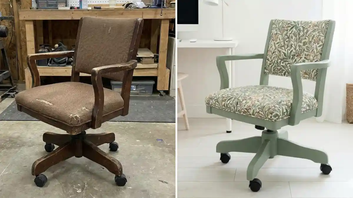 Sage Botanical Office Chair Revival – Breathing Life into Your Work-From-Home Setup