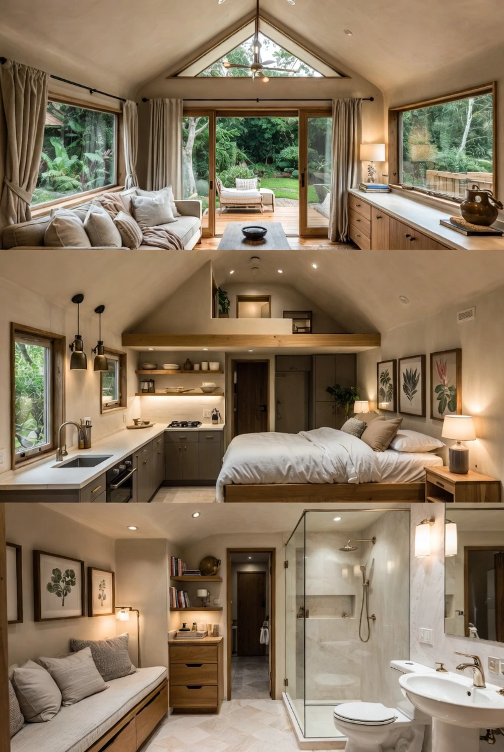 Sandstone Linen & Garden Veranda – Blurring Boundaries for Infinite Space