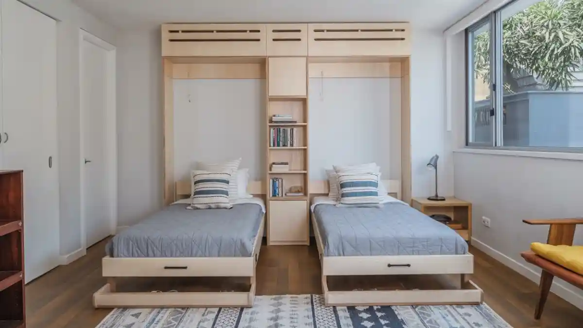 Scandi Birch & Cool Grey Dual Sleeper – The Ultimate Shared Room Hack