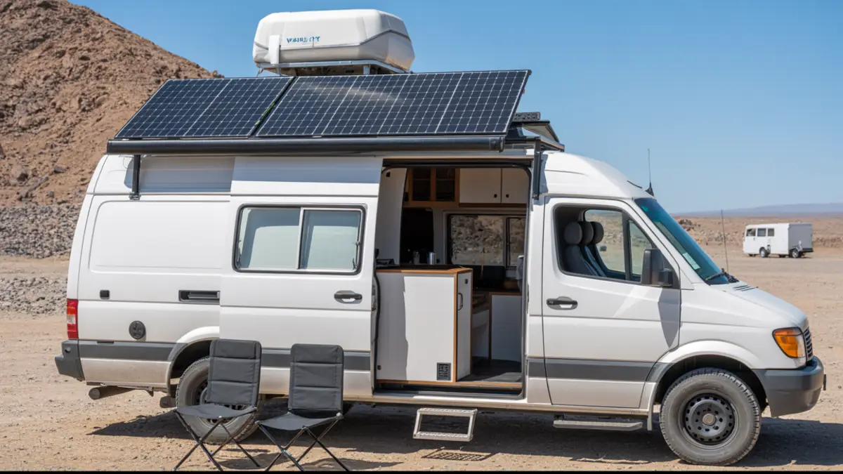 Solar-Charged Desert Cruiser - True Off-Grid Independence