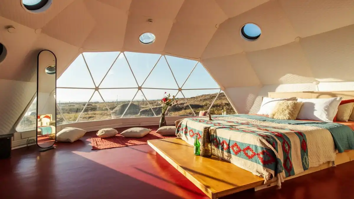 Sun-Baked Bohemian Sanctuary – A Grounded Approach to Dome Living
