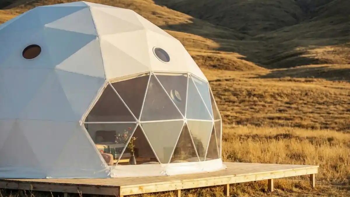 Sun-Baked Bohemian Sanctuary – A Grounded Approach to Dome Living