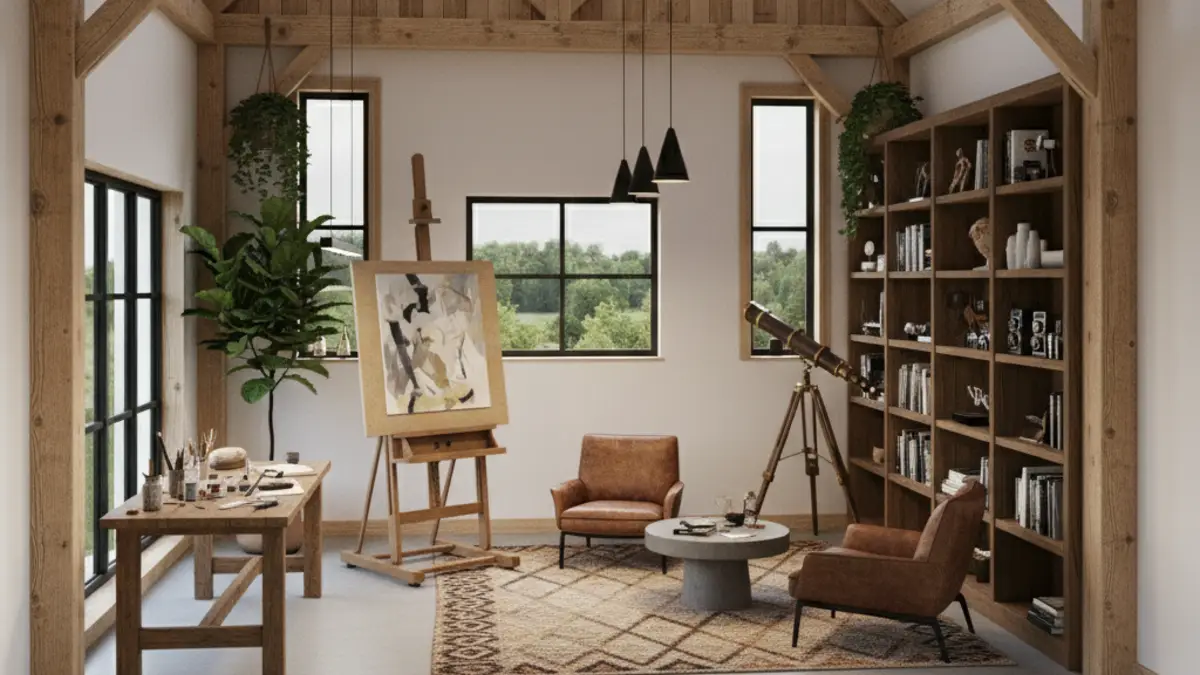 The Blonde-Beam Blank Canvas - Flexible Barn Living on a Smart Budget