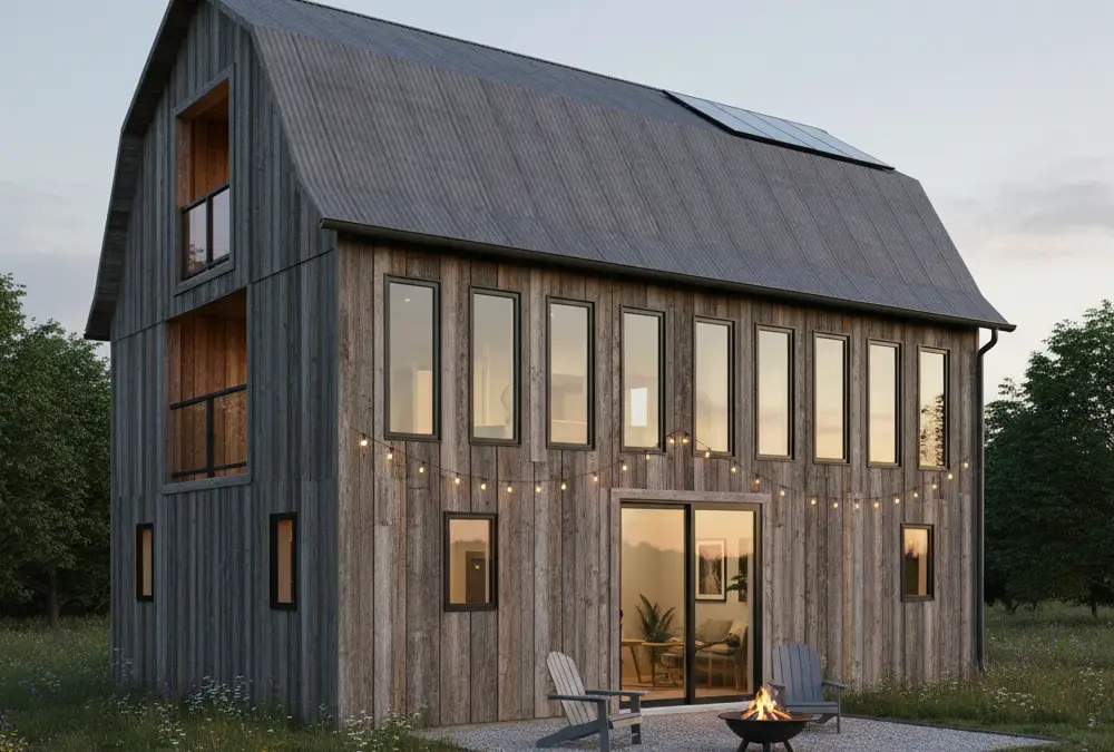 The Blonde-Beam Blank Canvas - Flexible Barn Living on a Smart Budget