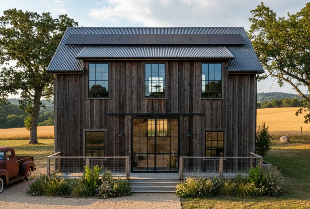 The Split-Level Loft & Spiral Stair - Grand Barn Living on a Smart Budget