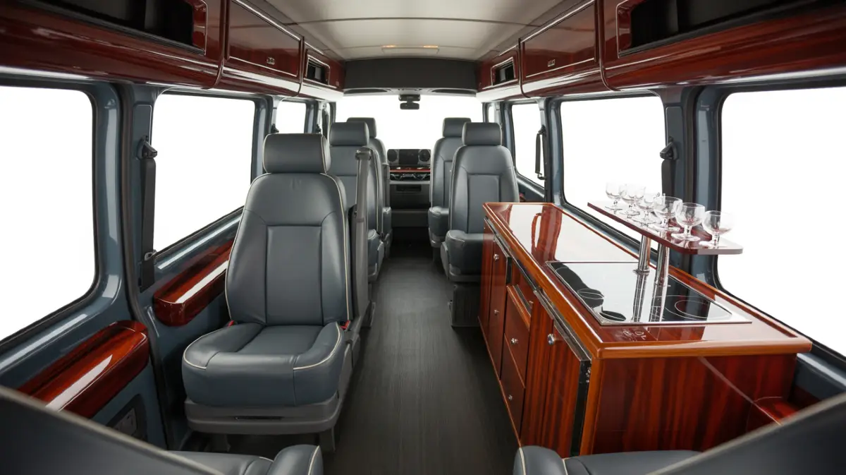 The Vintage Mahogany Corporate Shuttle 