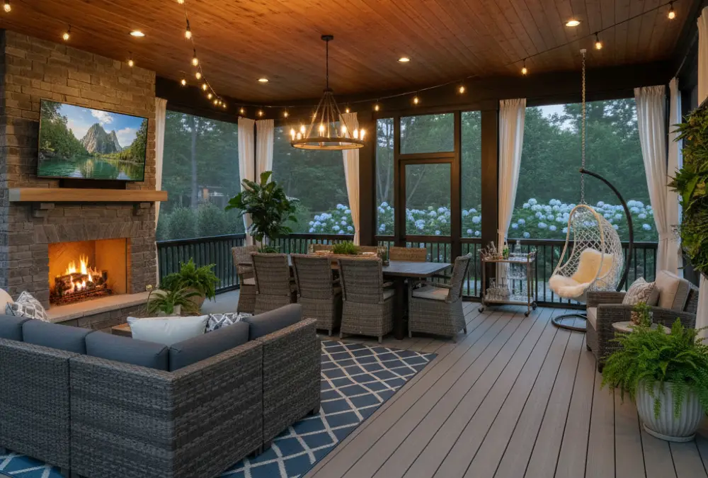 Twilight Stone & Indigo Lounge – The Ultimate Outdoor Media Room