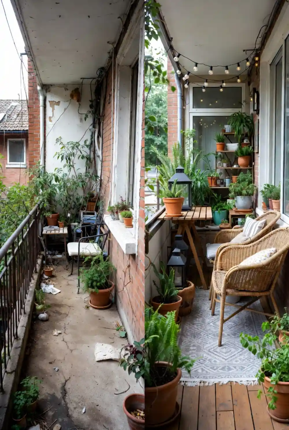 Warm Wood & Wicker Retreat – Reviving a Forgotten Ledge