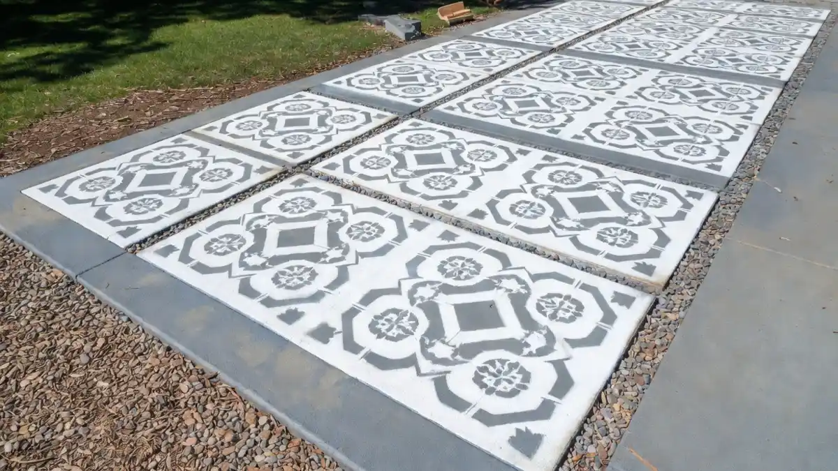 Classic Estate Pavers - Upscale Faux-Tile Walkway