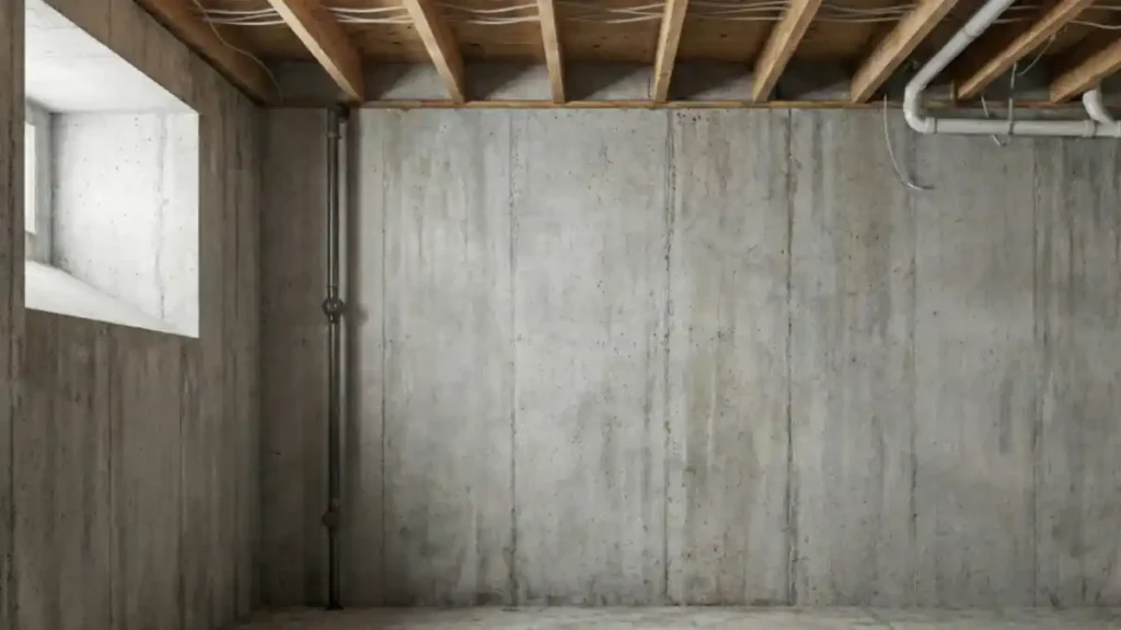 Crisp White Scandi-Industrial Hub – Brightening the Basement with Vertical Efficiency