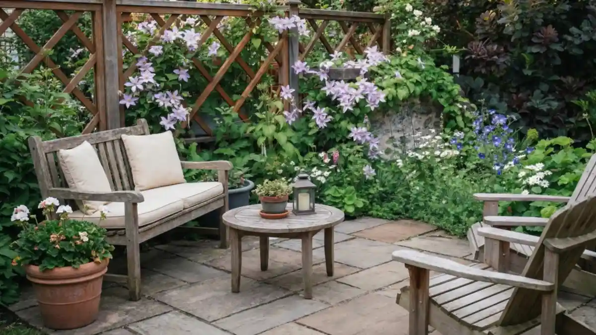 Ethereal Clematis and Silver Spires Garden - Designing a Moonlit Escape