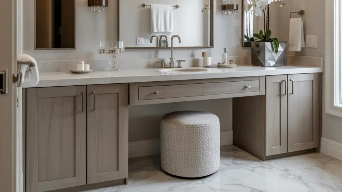 From Builder Beige to Spa Serenity – Unlocking the Power of Paint on Vanity Makeovers
