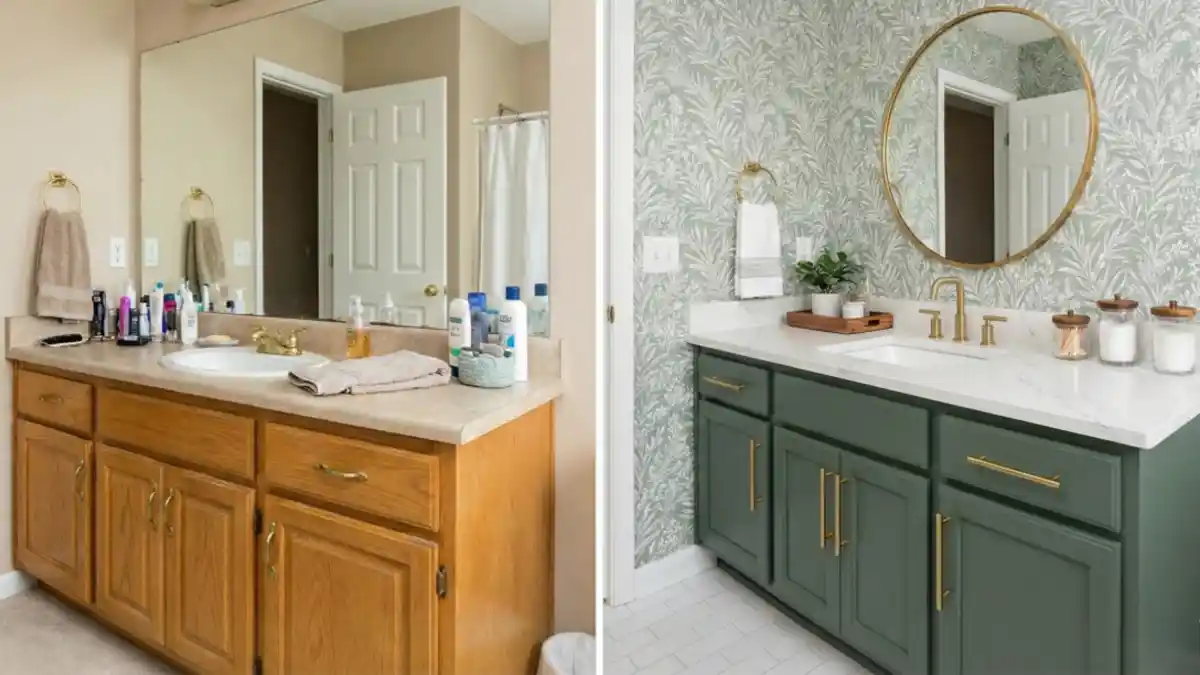 Midnight Navy and Gold Revival – A Bold Departure from Builder Beige